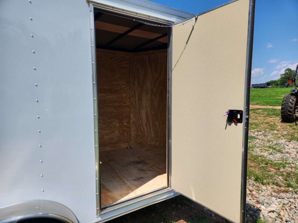 2026 Rock Solid Cargo 7X14 7K Enclosed w/ 7' Interior and Polycore Upgrade
