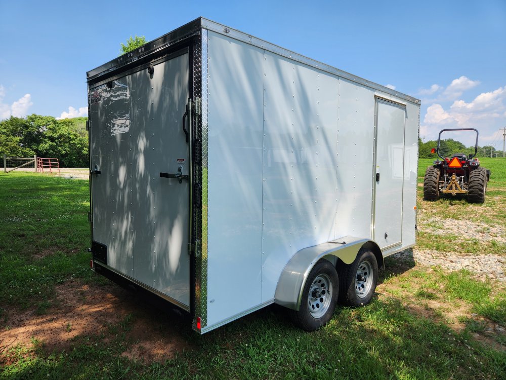 2026 Rock Solid Cargo 7X14 7K Enclosed w/ 7' Interior and Polycore Upgrade