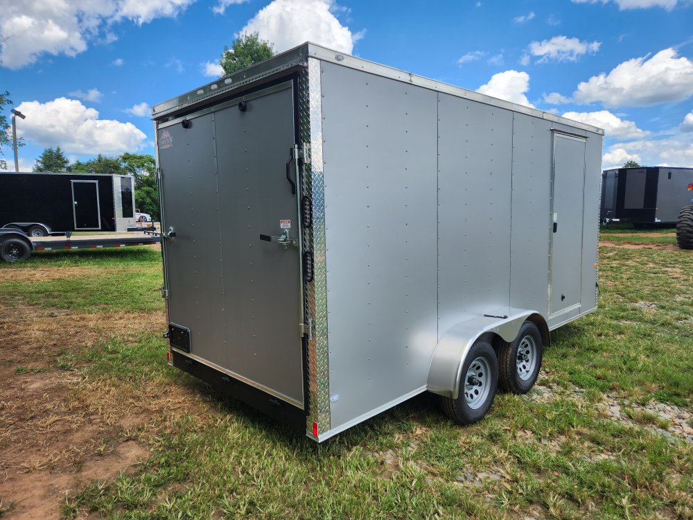2026 Rock Solid Cargo 7x16 7k Enclosed w/ Polycore (.080) Metal Upgrade and 7' Interior