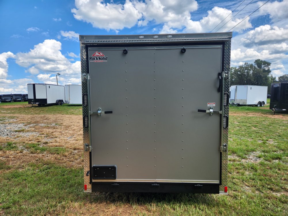 2026 Rock Solid Cargo 7x16 7k Enclosed w/ Polycore (.080) Metal Upgrade and 7' Interior