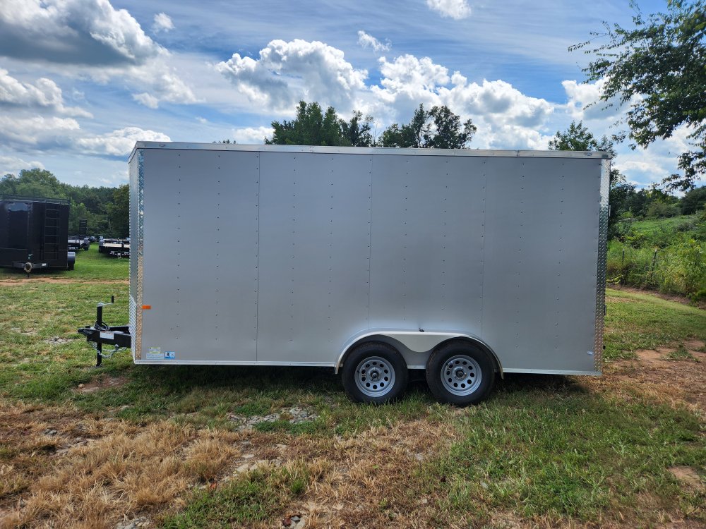 2026 Rock Solid Cargo 7x16 7k Enclosed w/ Polycore (.080) Metal Upgrade and 7' Interior