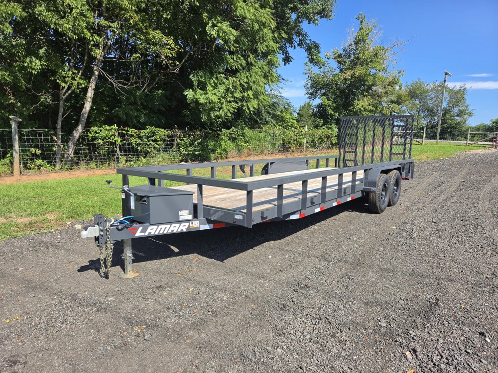 2026 Lamar 83x24 10k Utility w/ Tool Box and HD Gate
