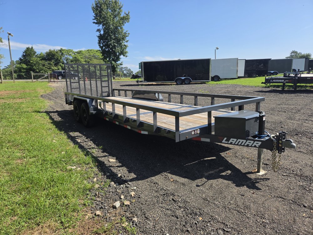 2026 Lamar 83x24 10k Utility w/ Tool Box and HD Gate