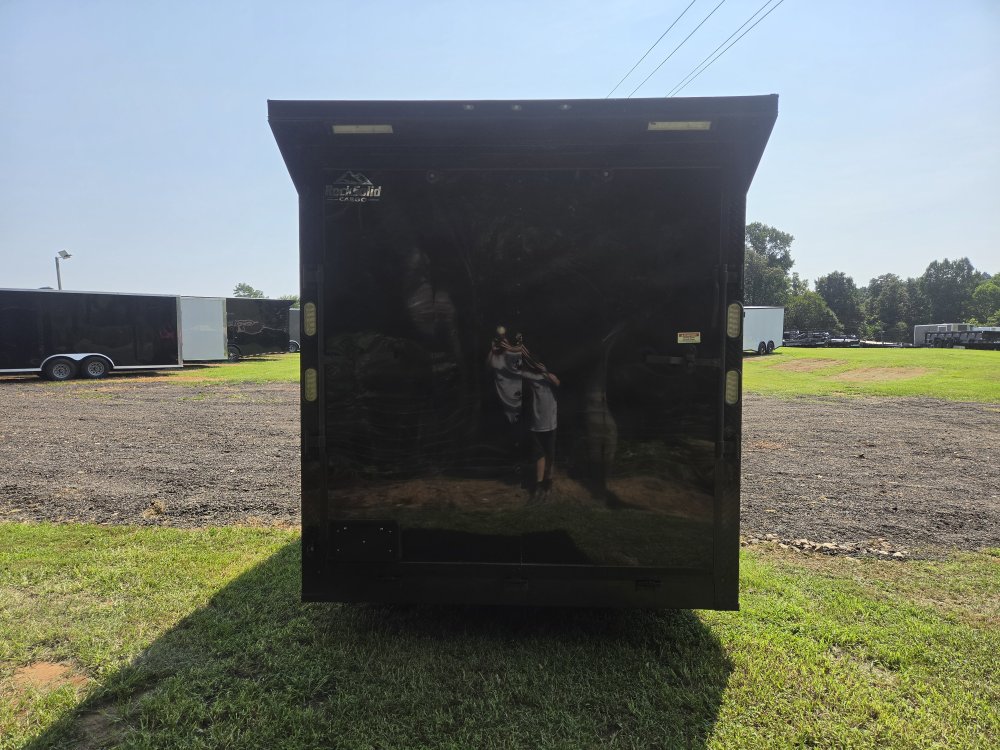 2026 Rock Solid Cargo 7x16 7k Enclosed w/ Blackout Special Package, 7' Interior Height, (.080) Polyc