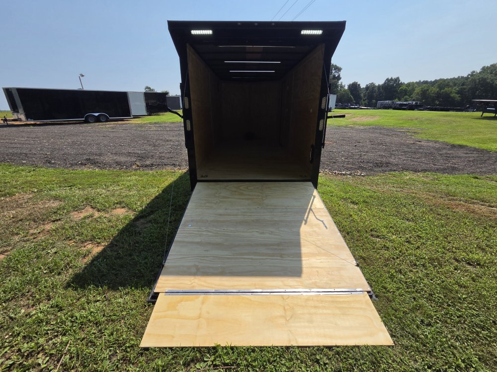 2026 Rock Solid Cargo 7x16 7k Enclosed w/ Blackout Special Package, 7' Interior Height, (.080) Polyc