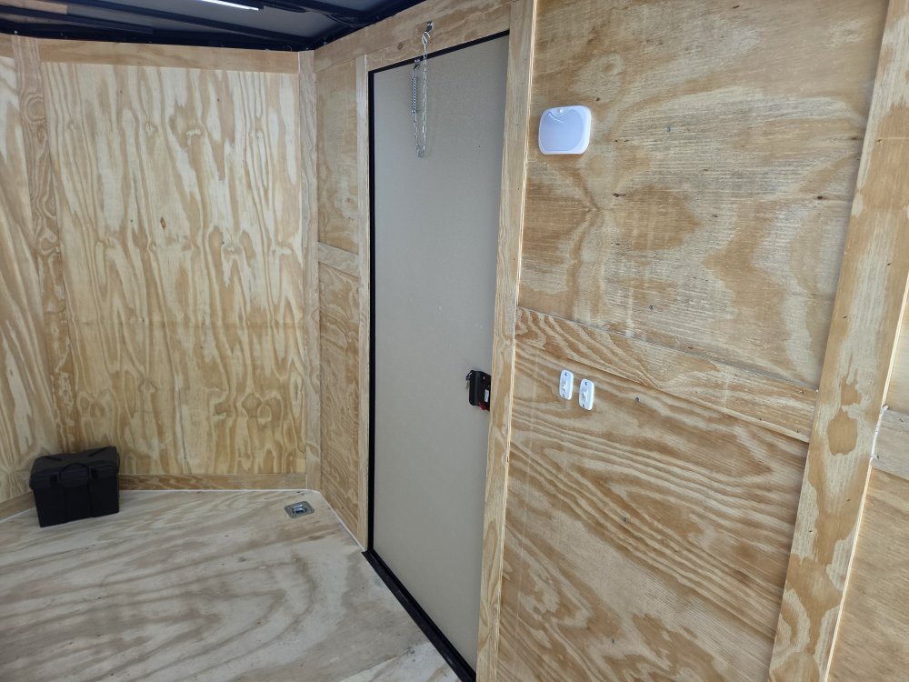 2026 Rock Solid Cargo 7x16 7k Enclosed w/ Blackout Special Package, 7' Interior Height, (.080) Polyc