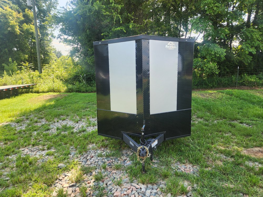 2025 Rock Solid Cargo 7x16 7k Enclosed w/ Blackout Special Package, (.080) Polycore Metal Upgrade an