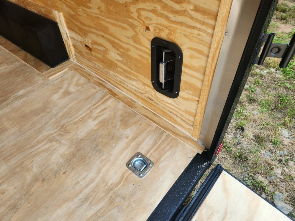 2025 Rock Solid Cargo 8.5x20 10k Enclosed w/ Blackout Package, Polycore Metal, Semi-Screwless Upgrad