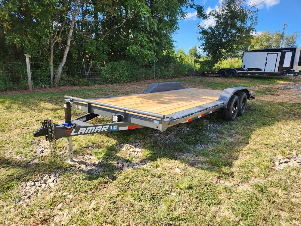2026 Lamar Trailers 102x20 10k Car Hauler w/ Drive-Over Fenders