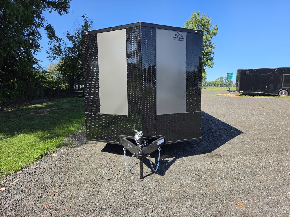 2027 Rock Solid Cargo 8.5x20 10k Enclosed w/ Blackout Special Package, 7' Interior Height, Semi-Scre