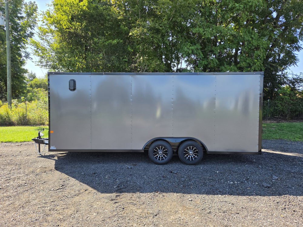 2027 Rock Solid Cargo 8.5x20 10k Enclosed w/ Blackout Special Package, 7' Interior Height, Semi-Scre