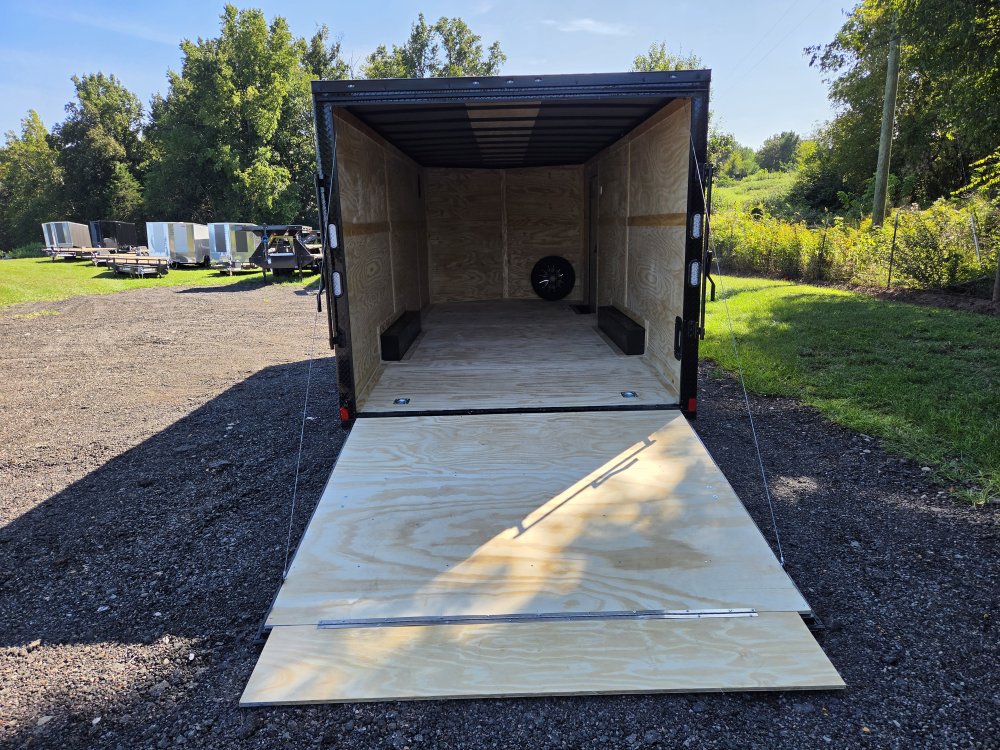 2027 Rock Solid Cargo 8.5x20 10k Enclosed w/ Blackout Special Package, 7' Interior Height, Semi-Scre