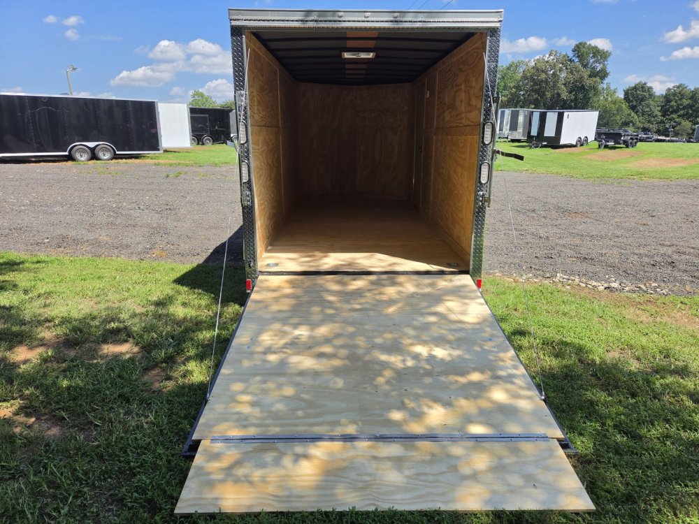 2027 Rock Solid Cargo 7x16 7k Enclosed w/ 7' Interior, Polycore (.080) Metal Upgrade and Semi-Screwl