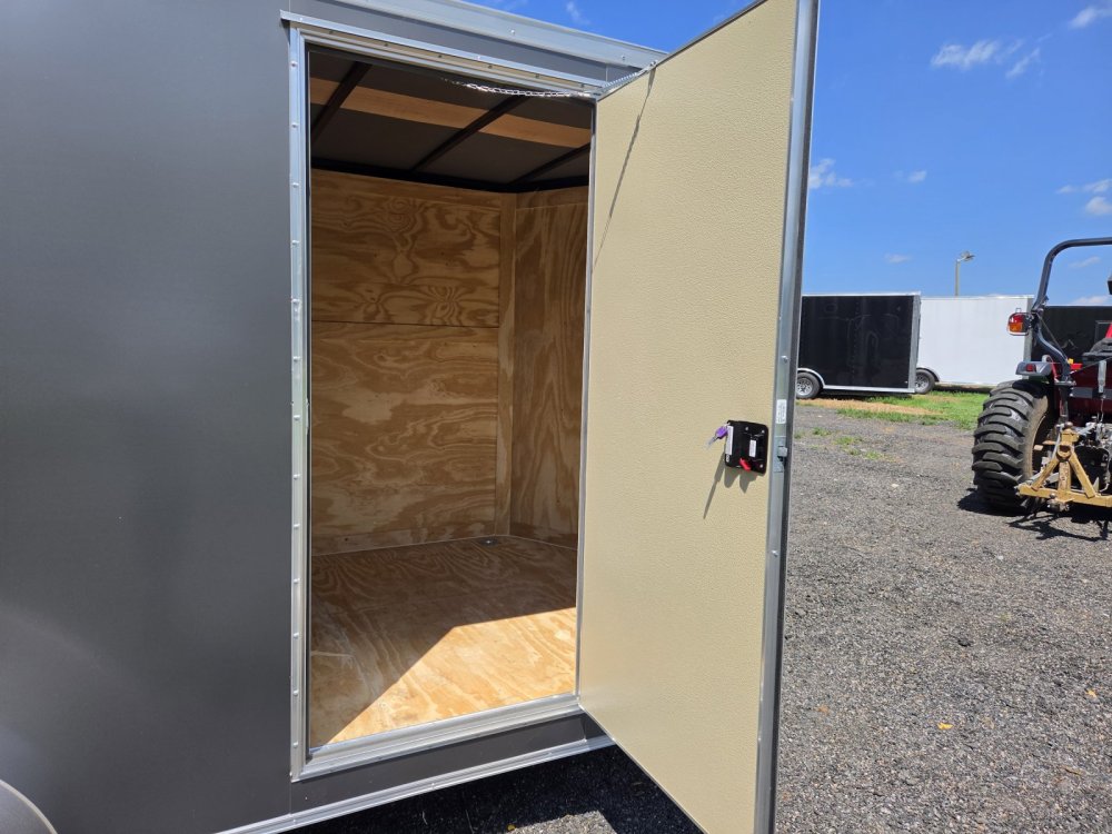 2027 Rock Solid Cargo 7x16 7k Enclosed w/ 7' Interior, Polycore (.080) Metal Upgrade and Semi-Screwl