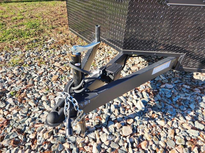 2025 Rock Solid Cargo 8.5x24 10k Enclosed w/ Blackout Special and Extended Tongue