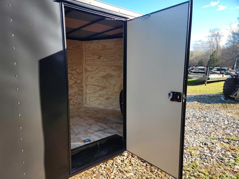 2025 Rock Solid Cargo 8.5x24 10k Enclosed w/ Blackout Special and Extended Tongue