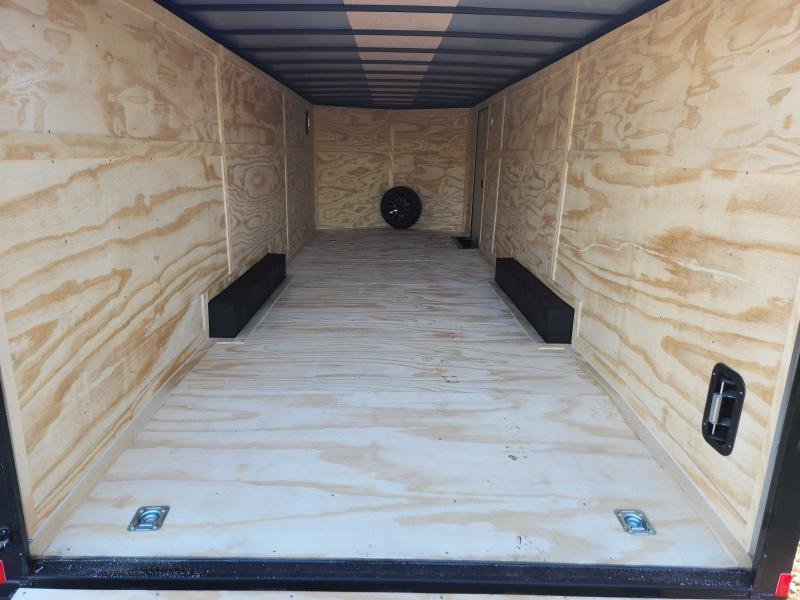 2025 Rock Solid Cargo 8.5x24 10k Enclosed w/ Blackout Special and Extended Tongue