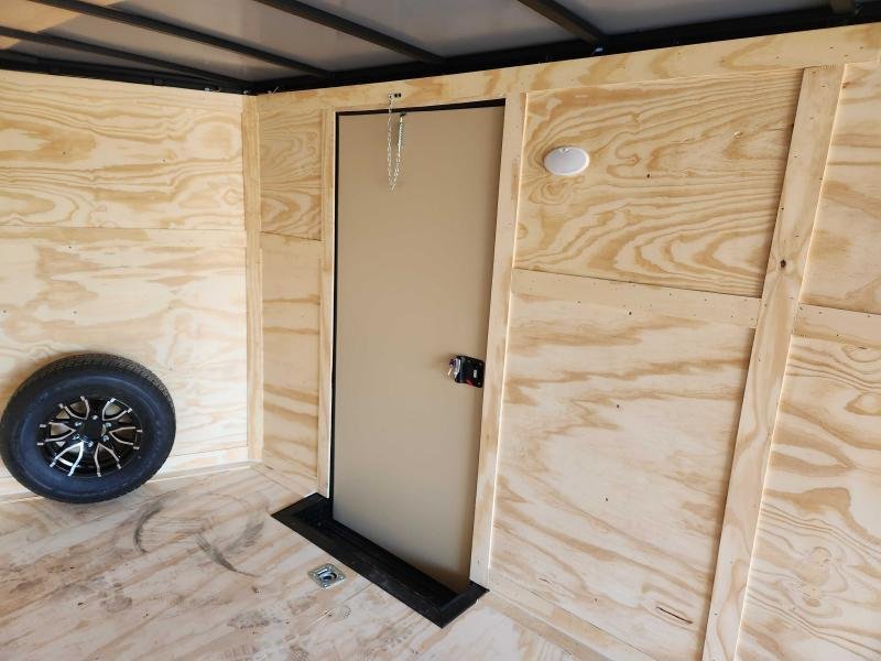 2025 Rock Solid Cargo 8.5x24 10k Enclosed w/ Blackout Special and Extended Tongue