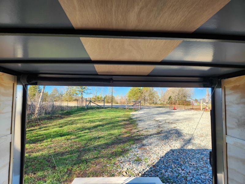 2025 Rock Solid Cargo 8.5x24 10k Enclosed w/ Blackout Special and Extended Tongue