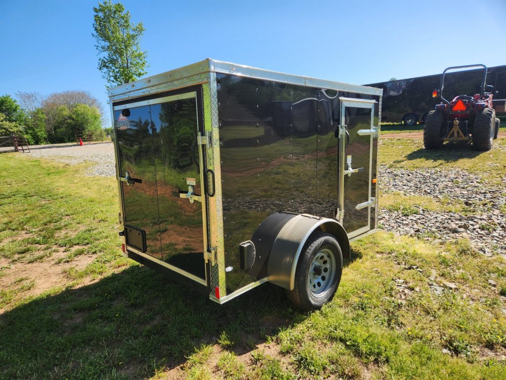 2026 Rock Solid Cargo 5x8 Single Axle Enclosed