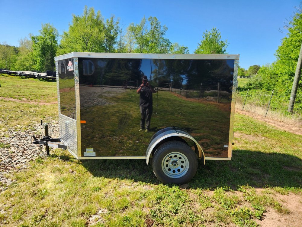 2026 Rock Solid Cargo 5x8 Single Axle Enclosed