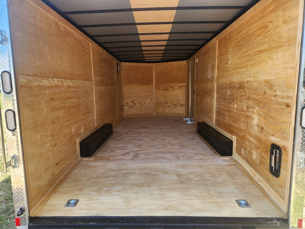 2026 Rock Solid Cargo 8.5x20 10k Enclosed w/ Polycore Metal Upgrade, 7' Interior and Side Vents
