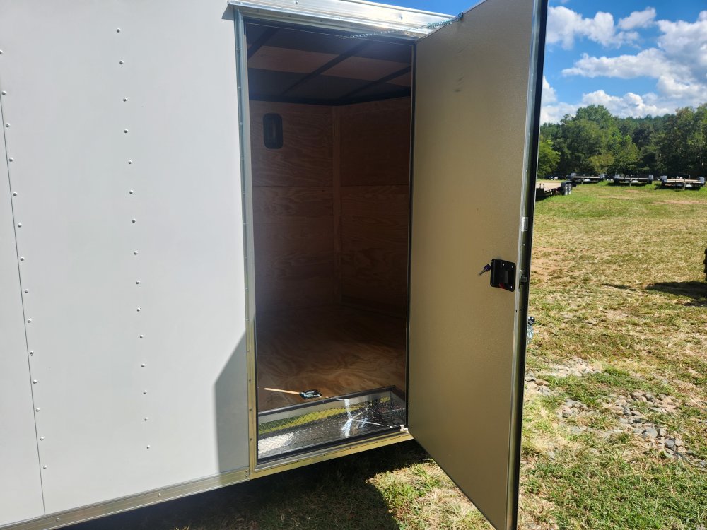 2026 Rock Solid Cargo 8.5x20 10k Enclosed w/ Polycore Metal Upgrade, 7' Interior and Side Vents