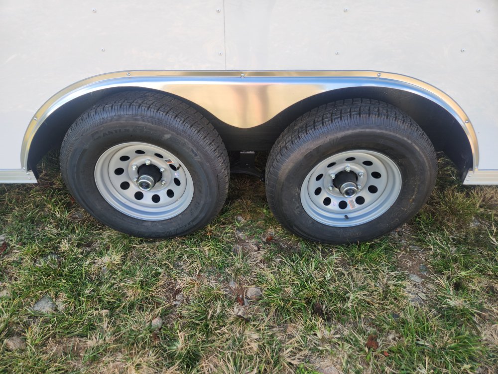 2026 Rock Solid Cargo 8.5x20 10k Enclosed w/ Polycore Metal Upgrade, 7' Interior and Side Vents