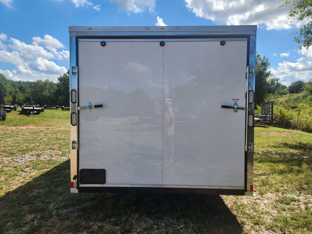 2026 Rock Solid Cargo 8.5x20 10k Enclosed w/ Polycore Metal Upgrade, 7' Interior and Side Vents