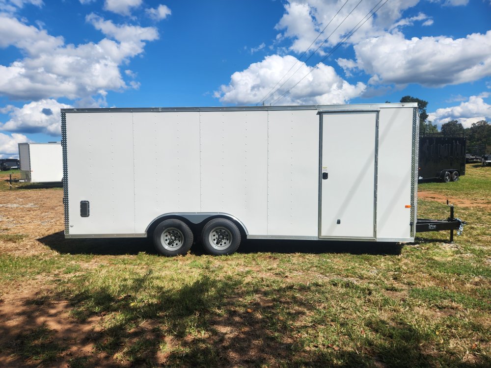 2026 Rock Solid Cargo 8.5x20 10k Enclosed w/ Polycore Metal Upgrade, 7' Interior and Side Vents