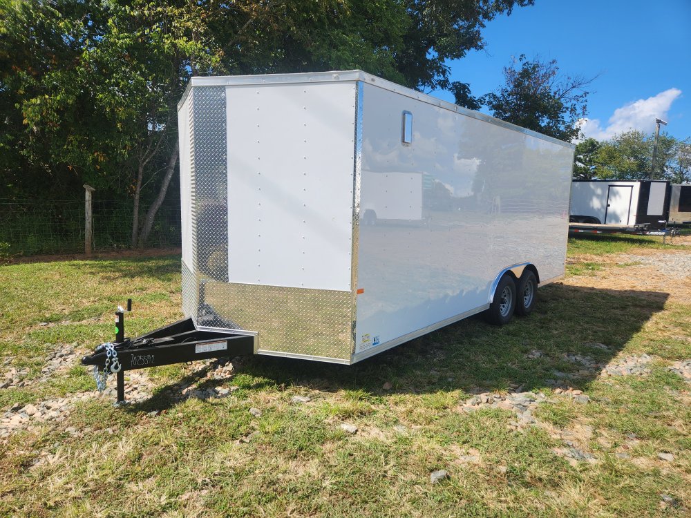 2026 Rock Solid Cargo 8.5x20 10k Enclosed w/ Polycore Metal Upgrade, 7' Interior and Side Vents