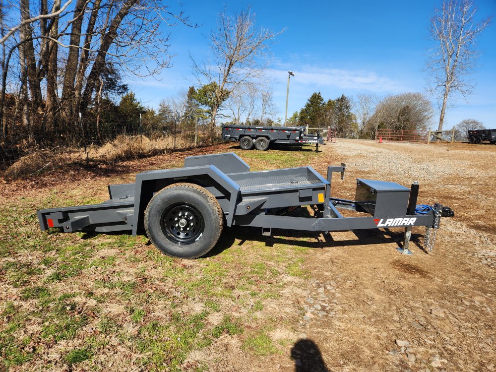 2026 Lamar Trailers 59X10 7K Scissor Hauler