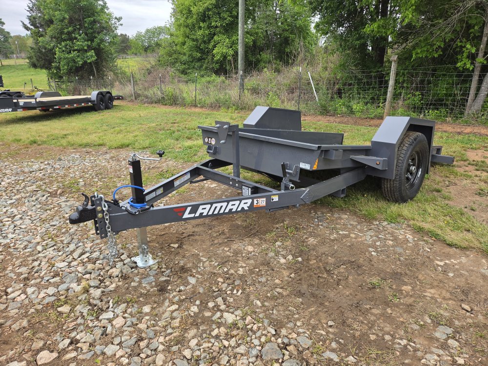 2026 Lamar Trailers 59X10 7K Scissor Hauler