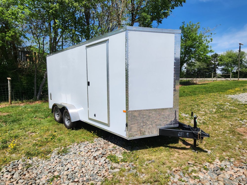 2025 Rock Solid Cargo 7x16 7k Enclosed