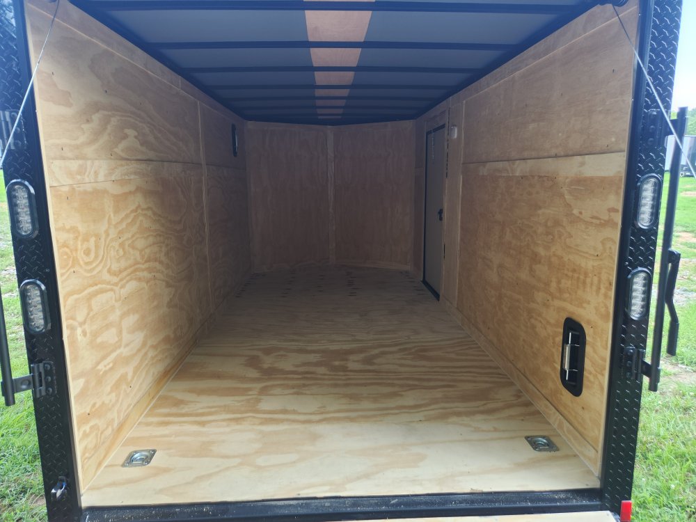 2025 Rock Solid Cargo 7x14 7k Enclosed w/ Blackout Special Package, Polycore (.080) Upgrade and Semi