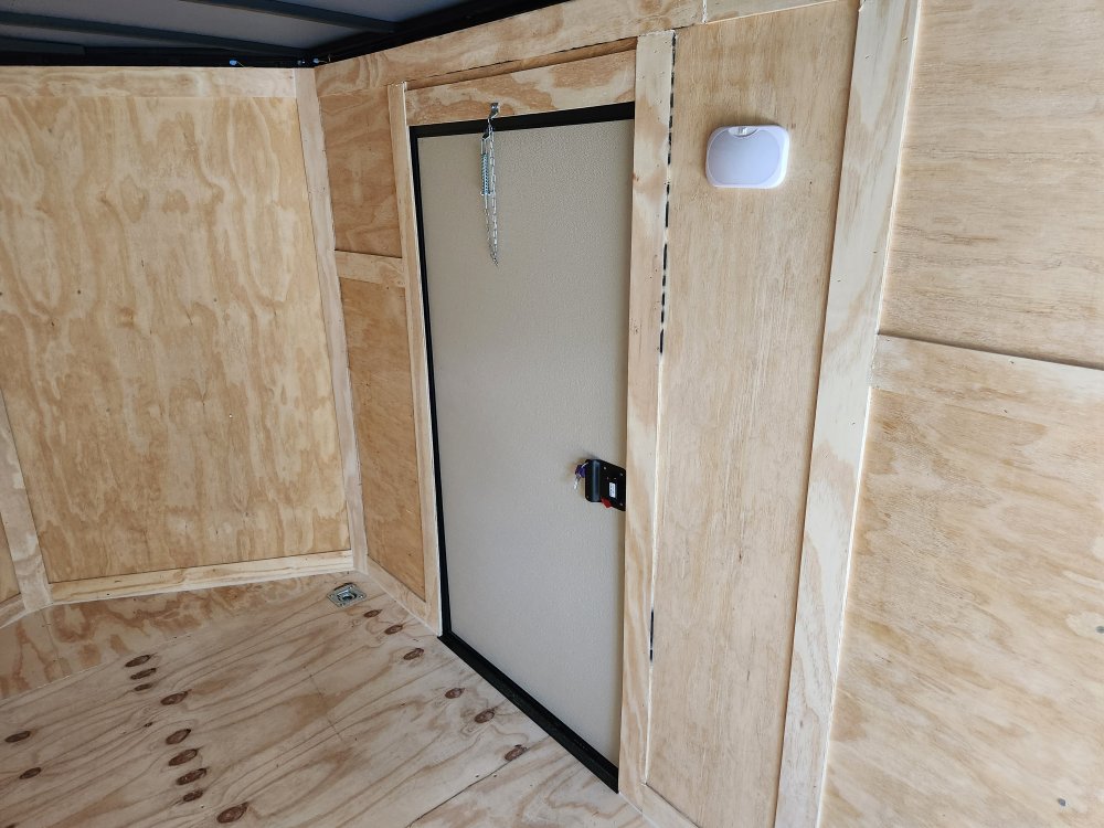 2025 Rock Solid Cargo 7x14 7k Enclosed w/ Blackout Special Package, Polycore (.080) Upgrade and Semi