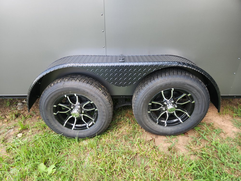 2025 Rock Solid Cargo 7x14 7k Enclosed w/ Blackout Special Package, Polycore (.080) Upgrade and Semi