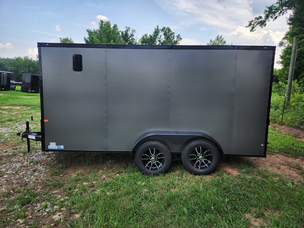 2025 Rock Solid Cargo 7x14 7k Enclosed w/ Blackout Special Package, Polycore (.080) Upgrade and Semi