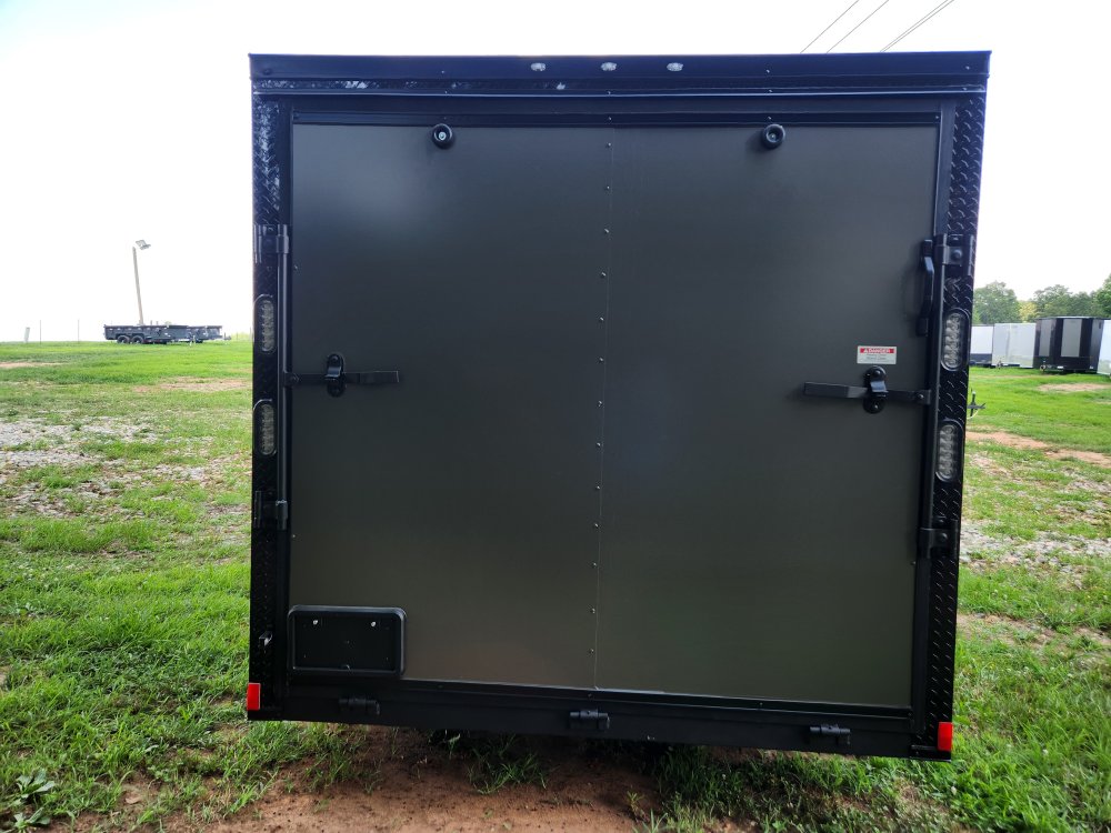 2025 Rock Solid Cargo 7x14 7k Enclosed w/ Blackout Special Package, Polycore (.080) Upgrade and Semi