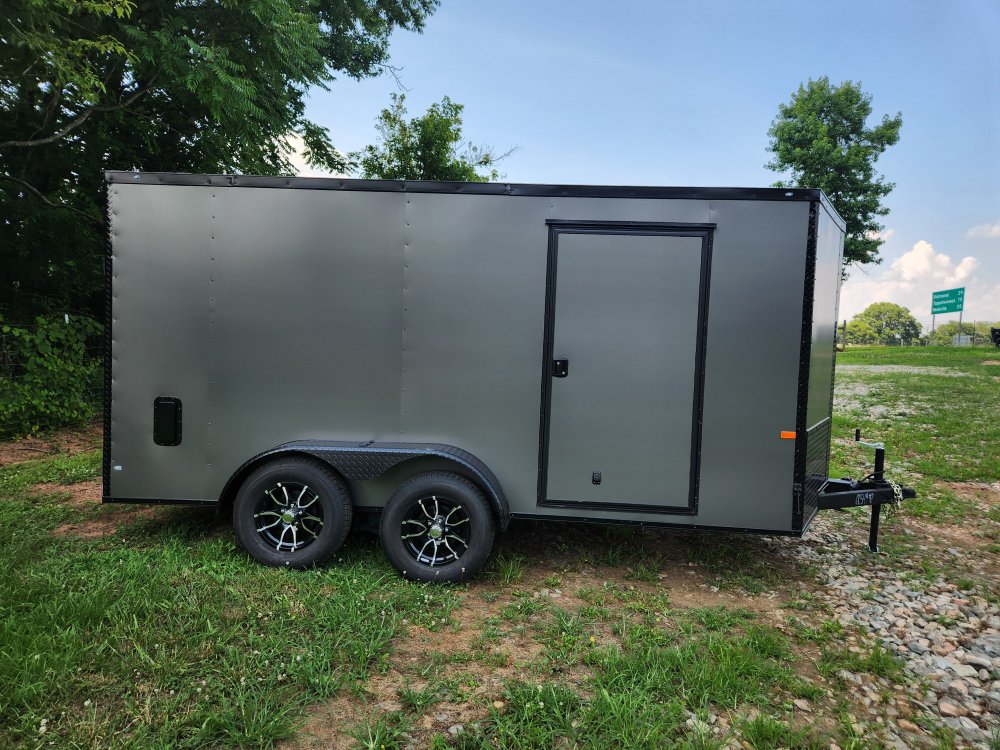 2025 Rock Solid Cargo 7x14 7k Enclosed w/ Blackout Special Package, Polycore (.080) Upgrade and Semi