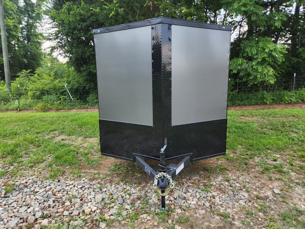 2025 Rock Solid Cargo 7x14 7k Enclosed w/ Blackout Special Package, Polycore (.080) Upgrade and Semi