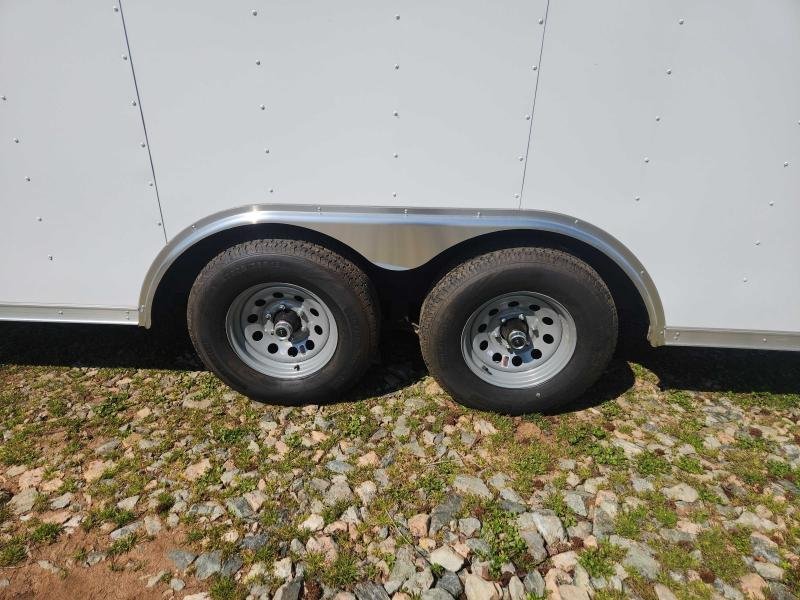 2025 Rock Solid Cargo 8.5x24 10k Enclosed w/ 7' Interior, Polycore Metal and Extended Tongue