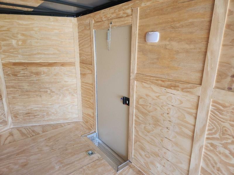 2025 Rock Solid Cargo 8.5x24 10k Enclosed w/ 7' Interior, Polycore Metal and Extended Tongue