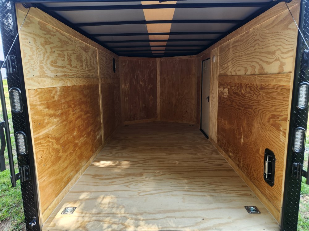 2025 Rock Solid Cargo 7x14 7k Enclosed w/ Blackout Special Package, Polycore (.080) Upgrade and Semi