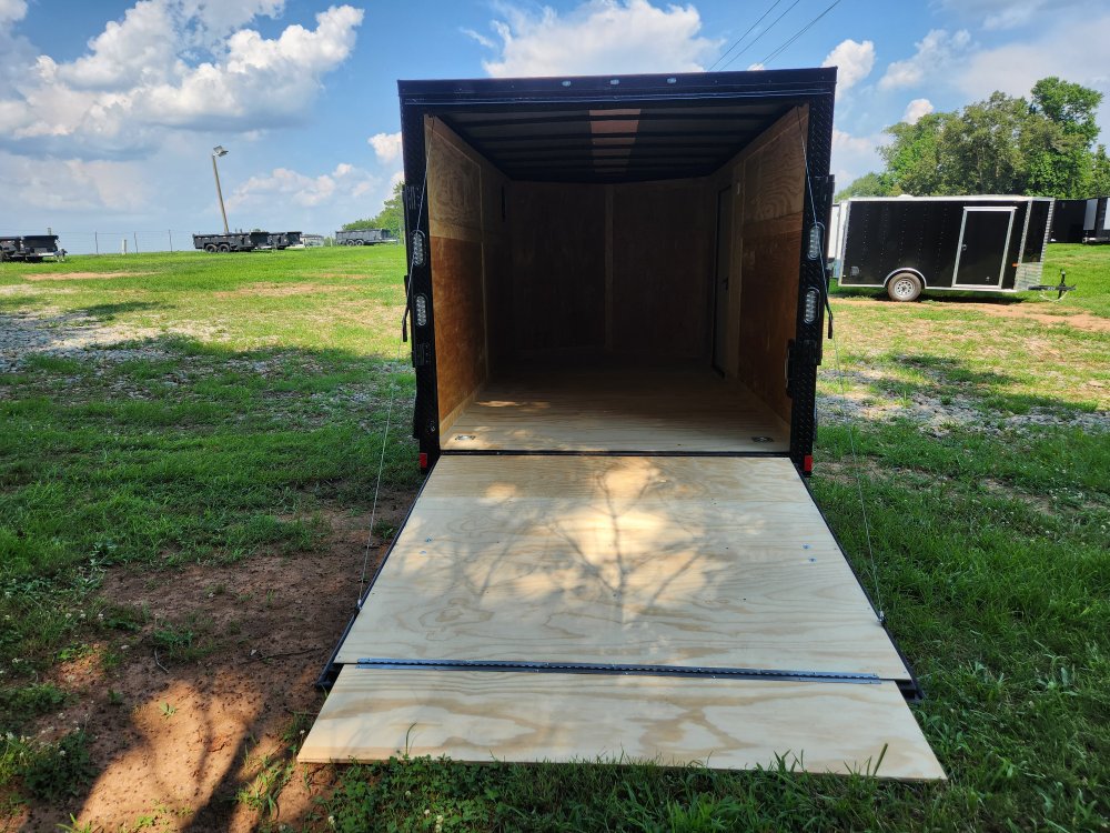 2025 Rock Solid Cargo 7x14 7k Enclosed w/ Blackout Special Package, Polycore (.080) Upgrade and Semi
