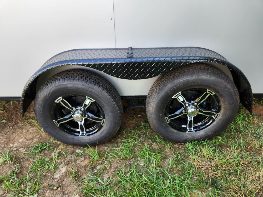 2025 Rock Solid Cargo 7x14 7k Enclosed w/ Blackout Special Package, Polycore (.080) Upgrade and Semi
