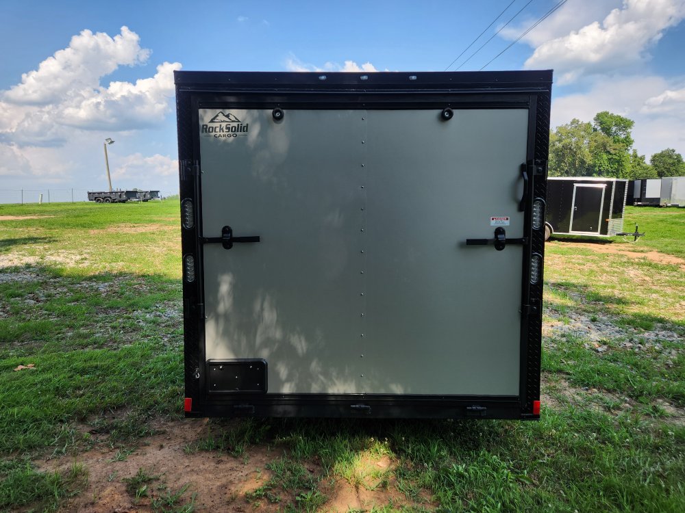 2025 Rock Solid Cargo 7x14 7k Enclosed w/ Blackout Special Package, Polycore (.080) Upgrade and Semi