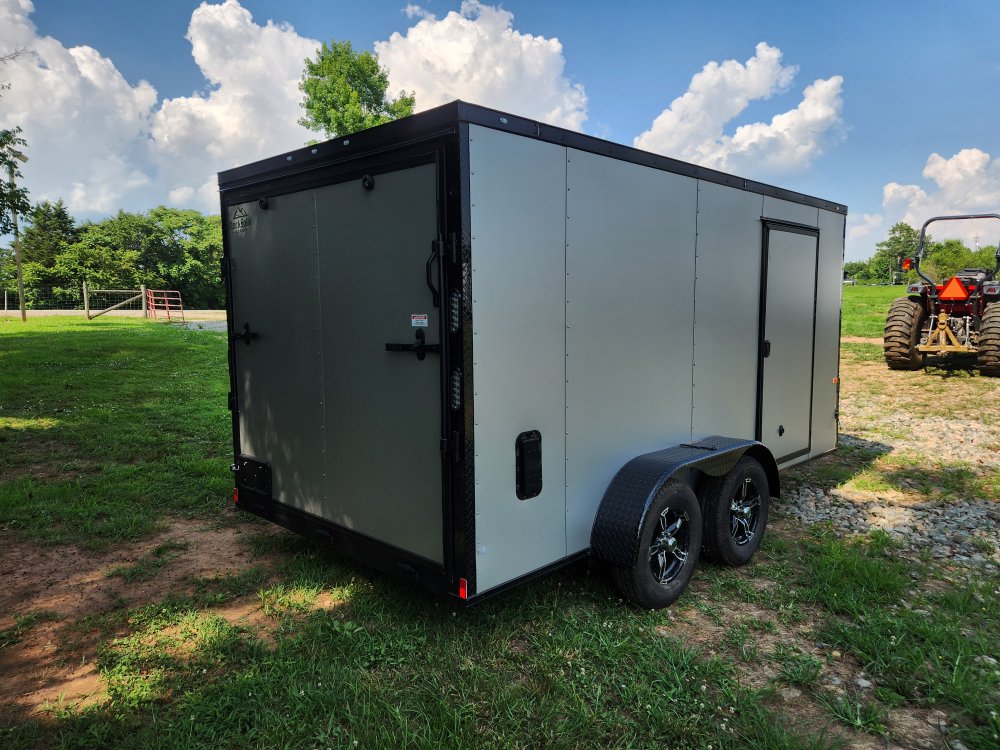 2025 Rock Solid Cargo 7x14 7k Enclosed w/ Blackout Special Package, Polycore (.080) Upgrade and Semi