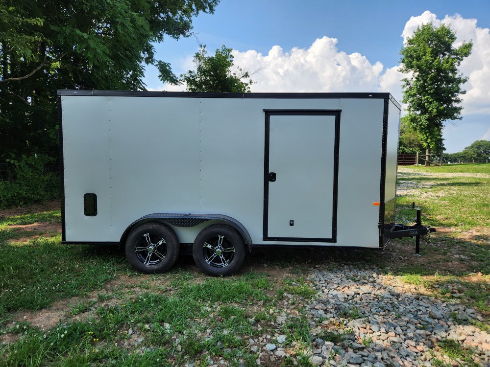2025 Rock Solid Cargo 7x14 7k Enclosed w/ Blackout Special Package, Polycore (.080) Upgrade and Semi