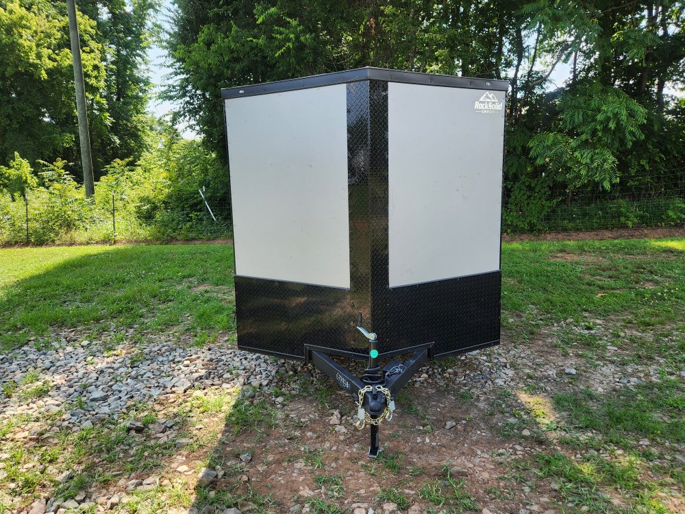 2025 Rock Solid Cargo 7x14 7k Enclosed w/ Blackout Special Package, Polycore (.080) Upgrade and Semi